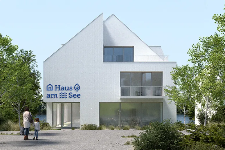 Ansicht von der Straße